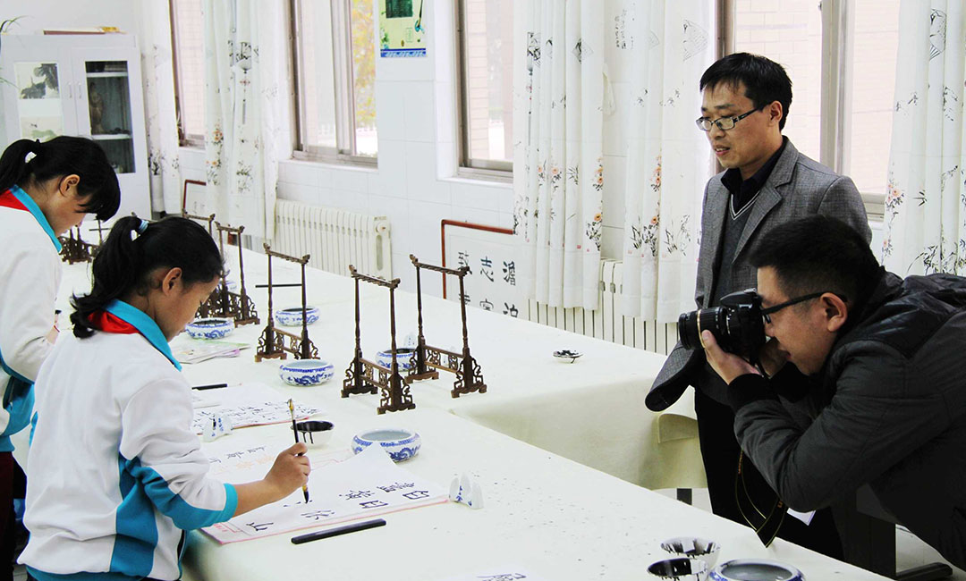 岳阳常州书法教育微网站开发案例